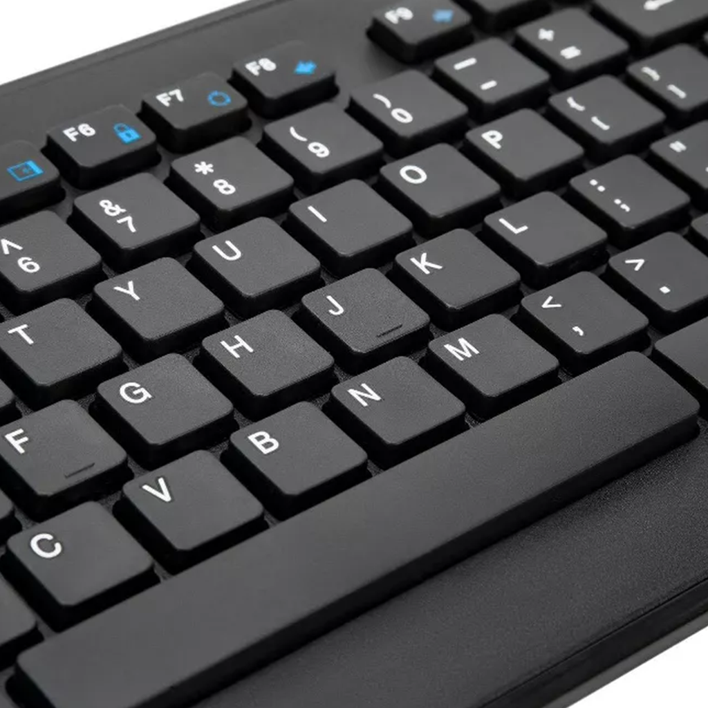 Zestaw Bezprzewodowy Klawiatura I Mysz Pełnowymiarowy 2,4 Ghz