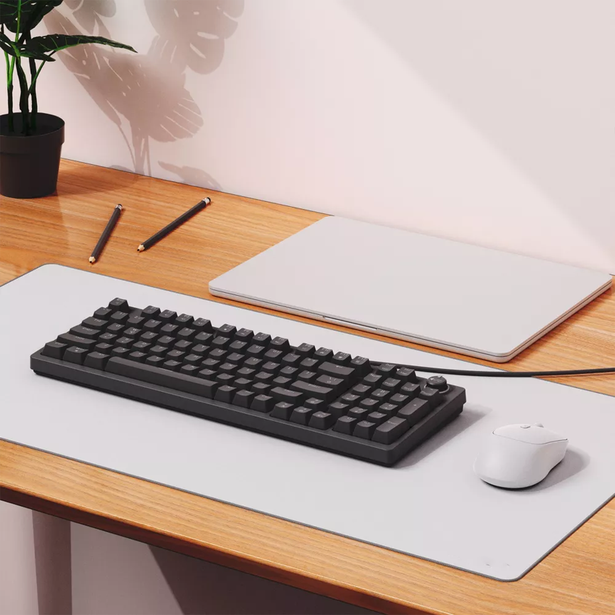 Pełnowymiarowa Klawiatura Mechaniczna Z Podświetleniem RGB