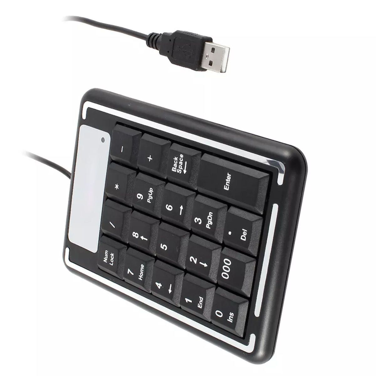 Przenośna Klawiatura Numeryczna USB 19 Klawiszy